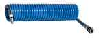 Spirálové hadice z PU s pružinovou ochranou