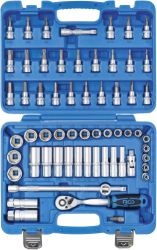 Gola sada 3/8" (1/4" ÷ 15/16") BGS102215 palcová, Pro torque. 61 dílů v kufru