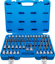 Sada nástrčných hlavic 12,5 mm (1/2") T-profil (pro Torx) (32 dílná), BGS105182