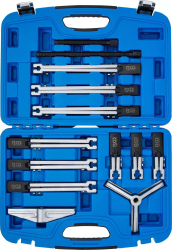 Univerzální stahováky dvou a tří ramenné BGS107760 Sada 12 dílů
