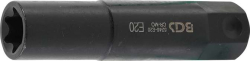 Nástrčná hlavice HEX 22 mm E-profil E 20 BGS105246-E20, úderová, velmi dlouhá