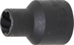 Nástrčná hlavice 1/2" 6hran 10 mm BGS105266-10 pro povolení poškozených šroubů