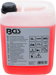 Autošampon koncentrát 5 l BGS1074416 (červený)